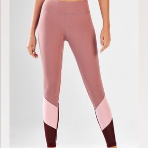 Fabletics | Mid-rise Powerhold Color block Legging